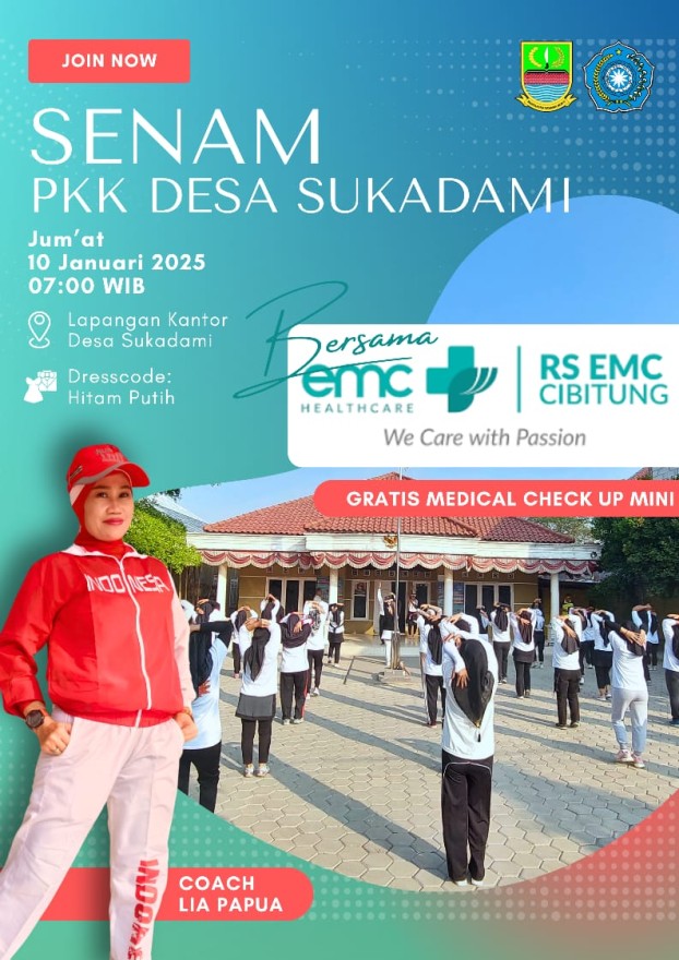 Senam Bulanan PKK Desa